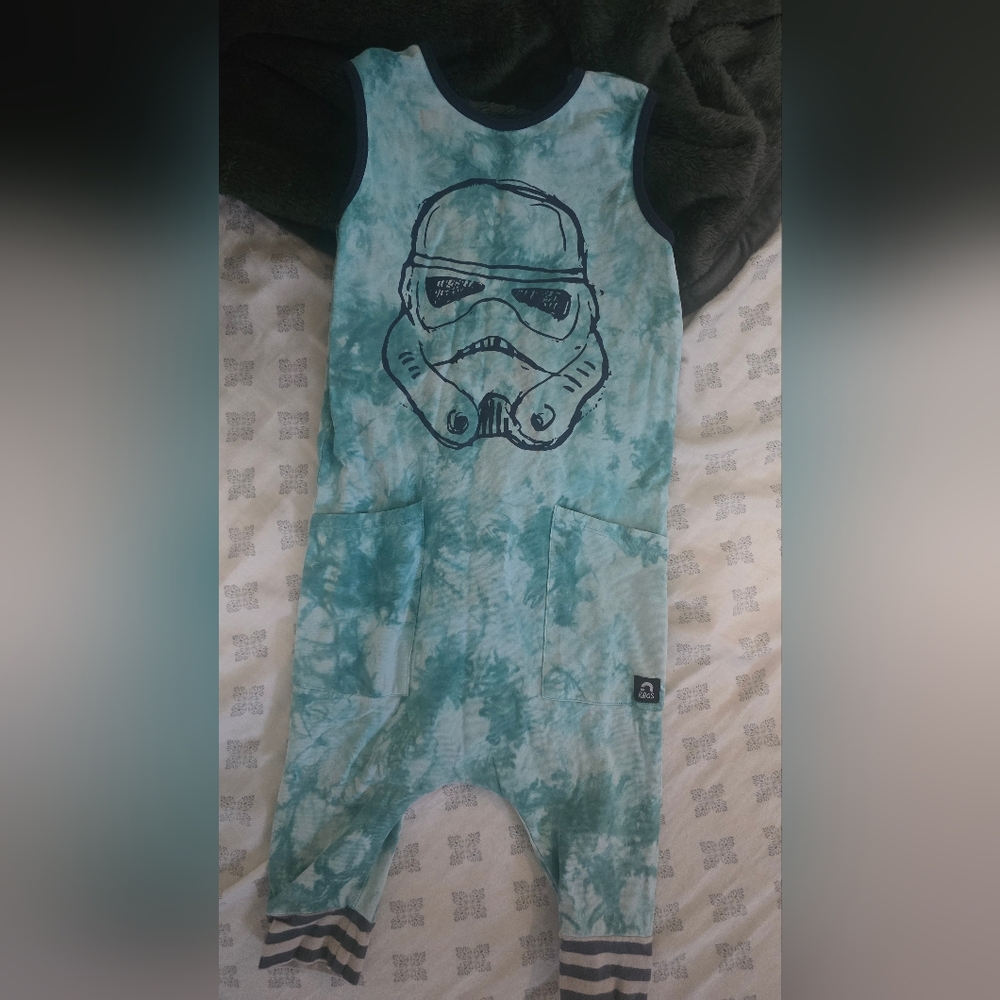 Rags Star Wars Tie-Dye Romper